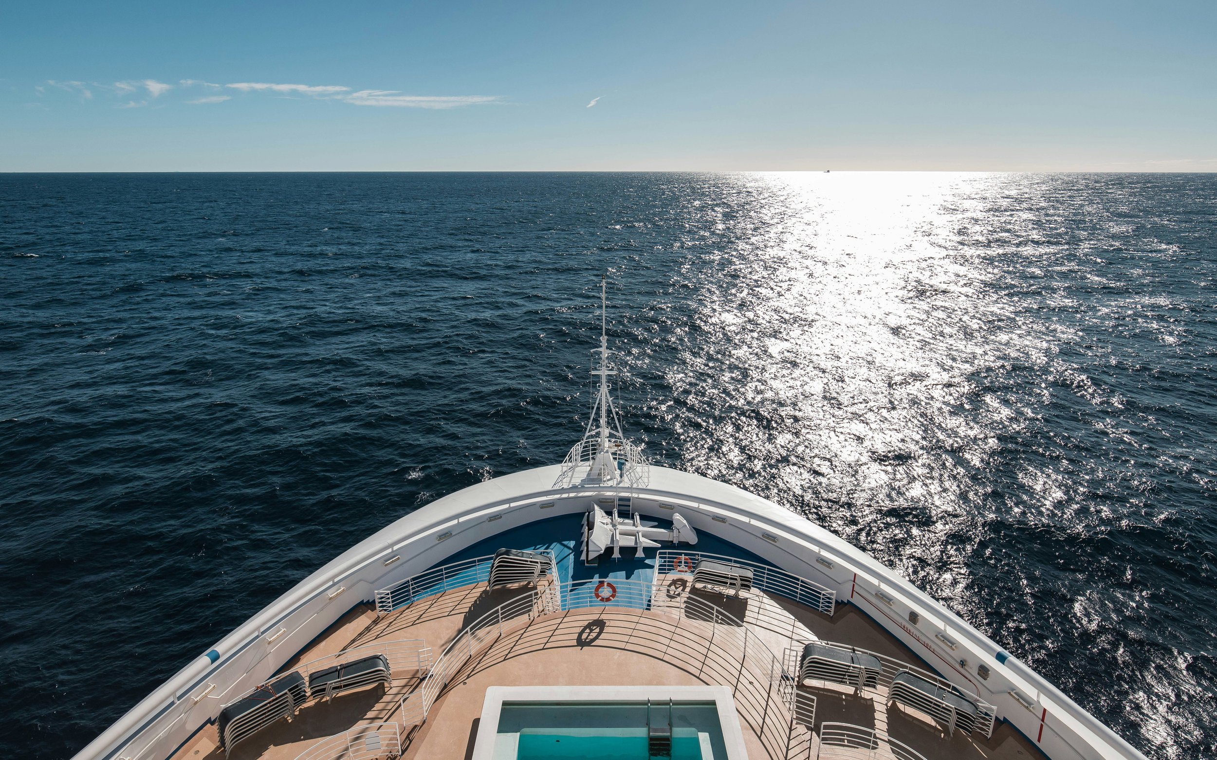 Wooden boat on the calm turquoise water of the Red Sea